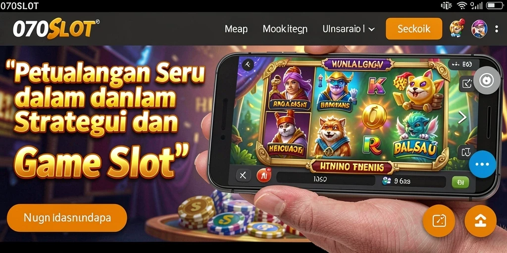 Tampilan gameplay SLG yang menarik di 070SLOT.