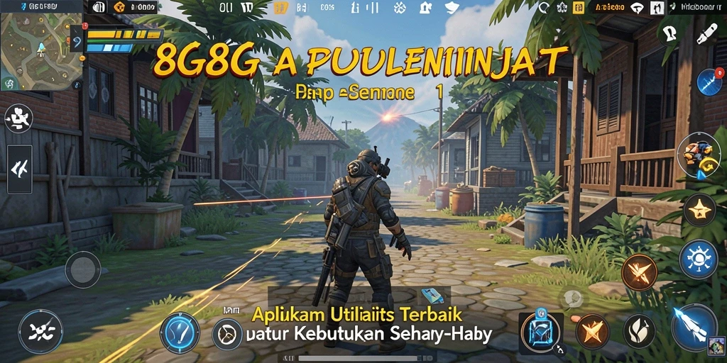 Screenshot utama 8G8G yang menunjukkan fitur Utility yang mudah digunakan.