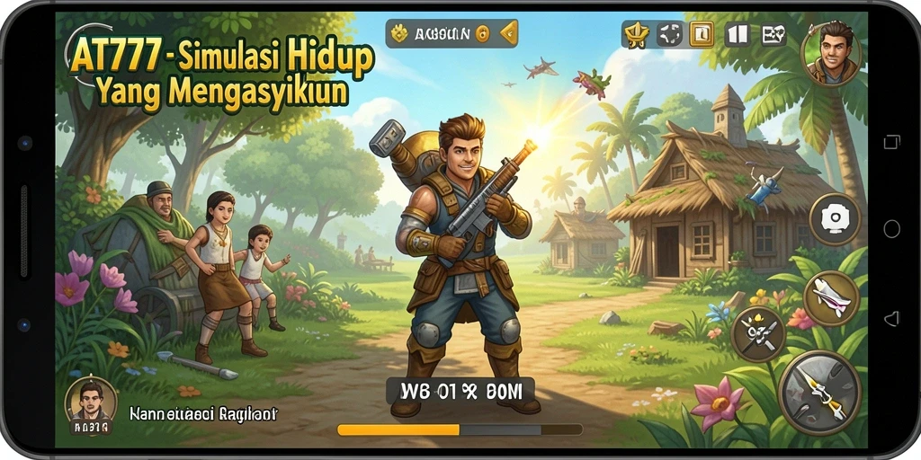 Tampilan gameplay AT777 yang interaktif dan menarik untuk dimainkan.