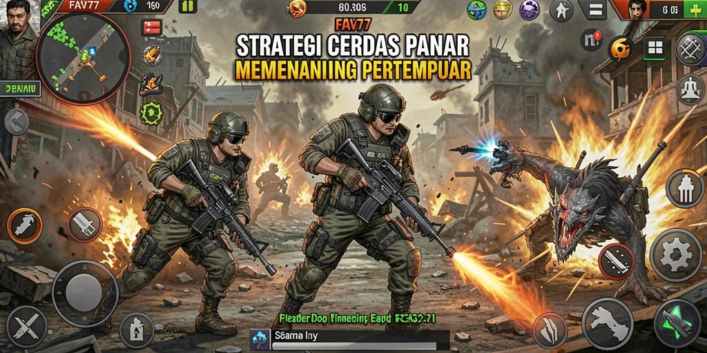 Tampilan gameplay FAV77 yang menegangkan dan penuh strategi.