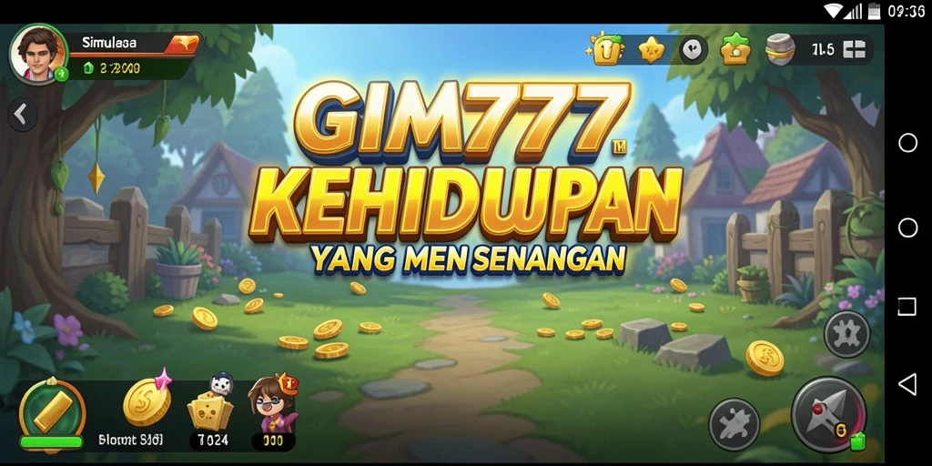 Tampilan gameplay GIM777 yang menarik dan penuh warna.