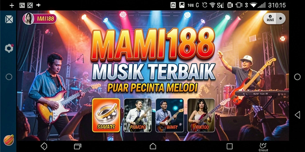 Tampilan gameplay MAMI188 dengan fitur interaktif dan colorful.
