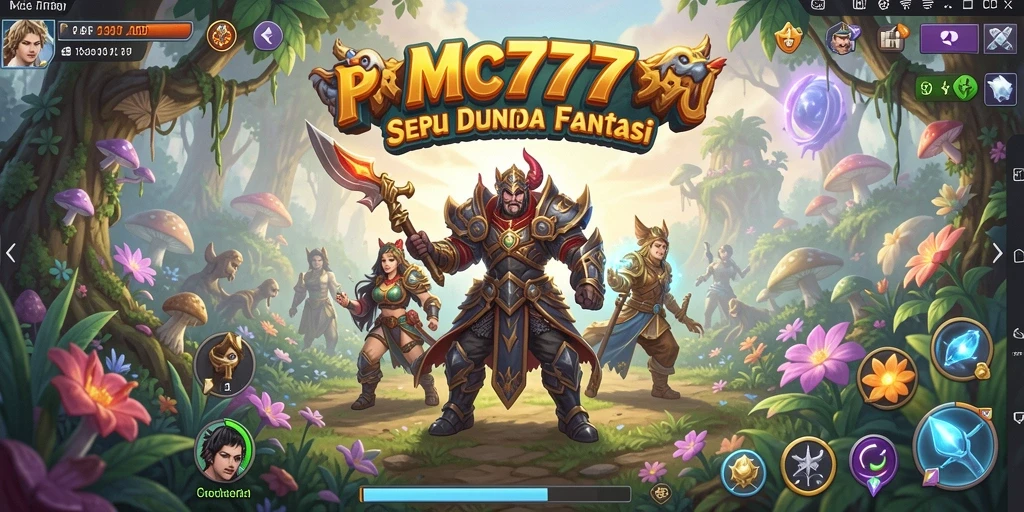 Tampilan gameplay <strong>MC777</strong> yang memukau dan penuh aksi petualangan.