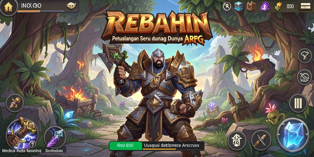 Screenshot utama yang menampilkan aksi seru dalam <strong>REBAHIN</strong>.