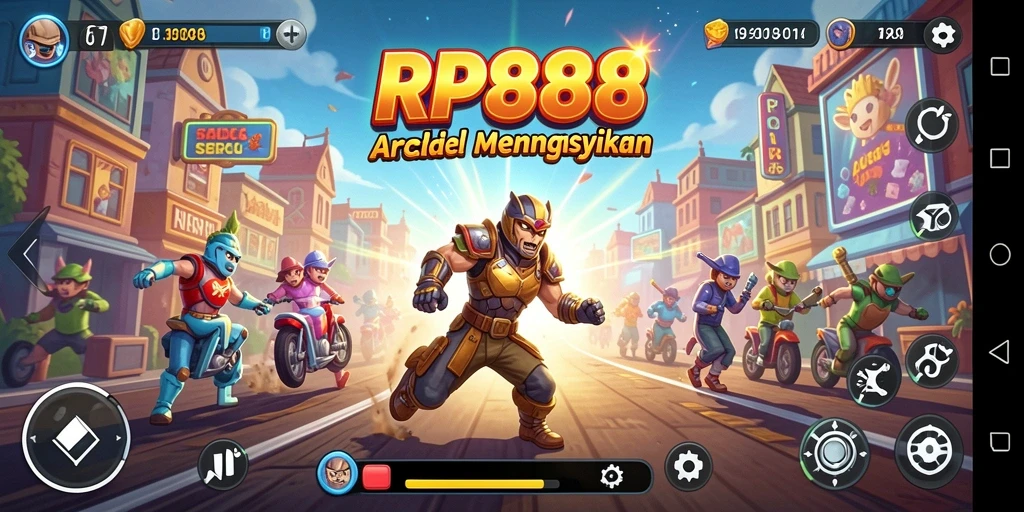Tampilan menarik dari gameplay RP888 yang mengasyikkan.