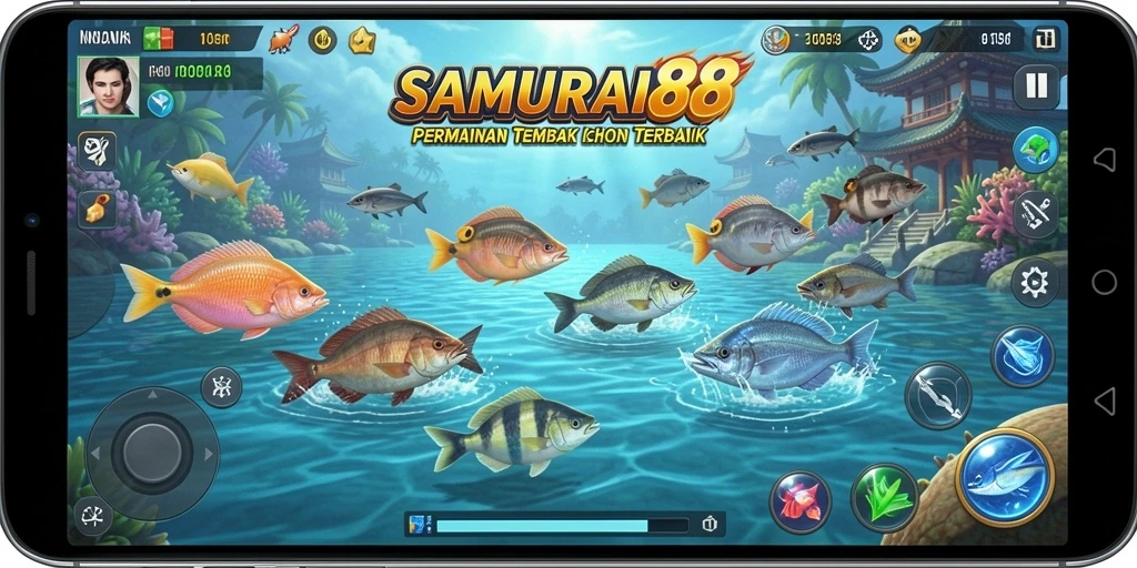 Tampilan gameplay SAMURAI88 yang seru dan menantang.
