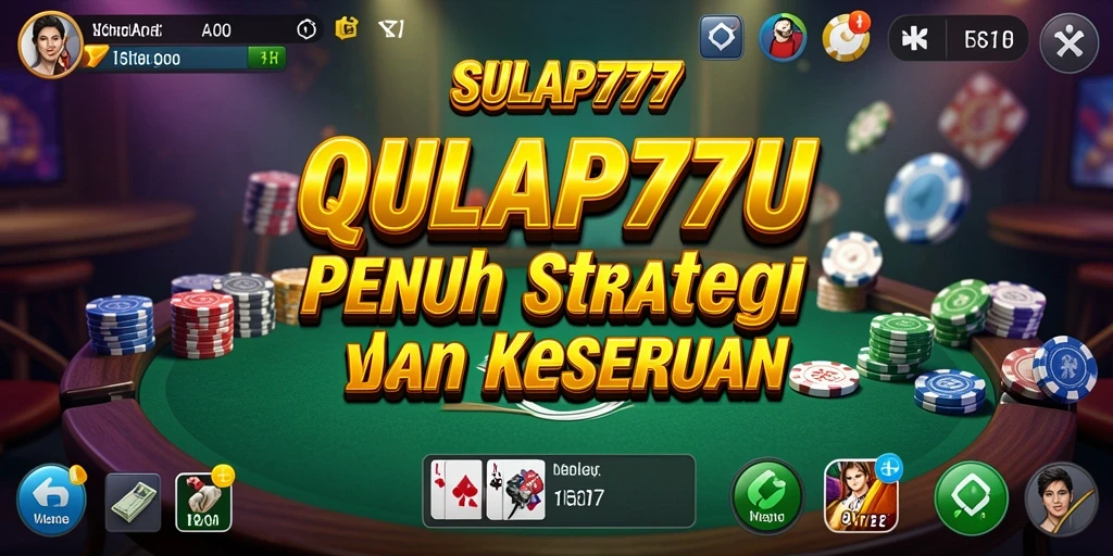 Gameplay menarik dari SULAP777 yang penuh dengan strategi QiuQiu.