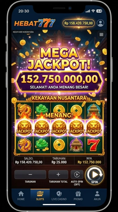 Berbagai kategori aplikasi yang tersedia di hebat777.